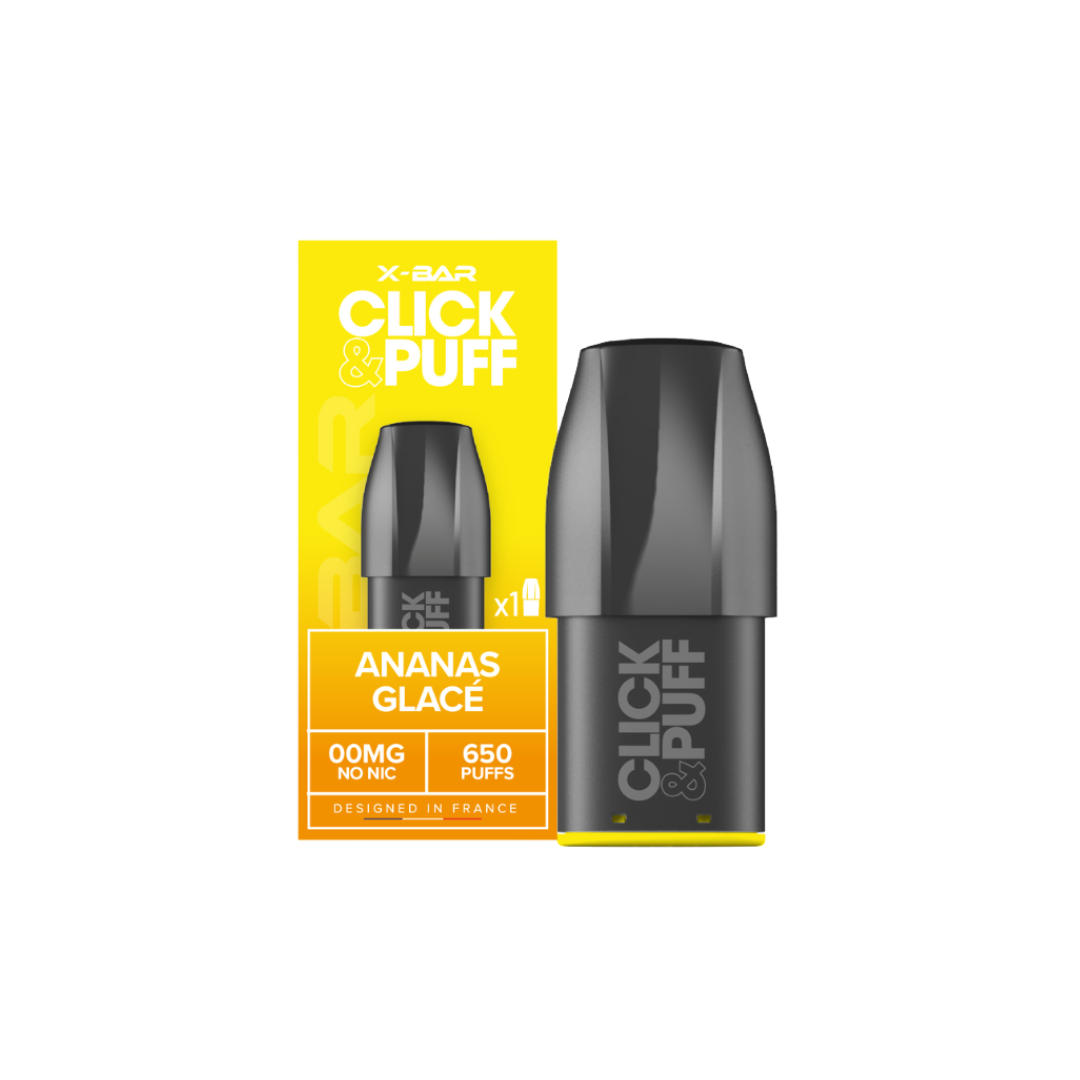 Ananas Glacé X-Bar Pod Click & Puff