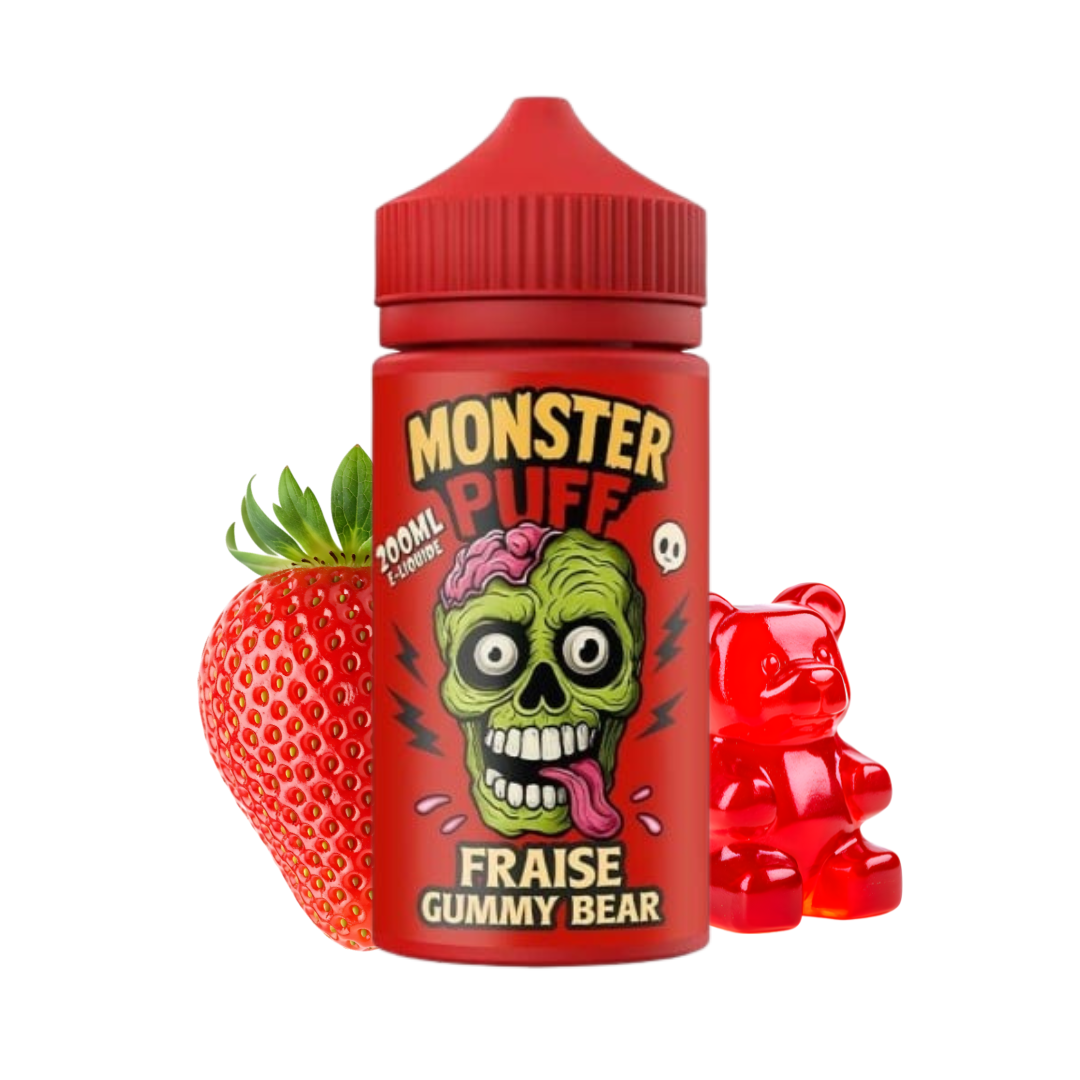 Strawberry Gummy Ice Monster 200ml