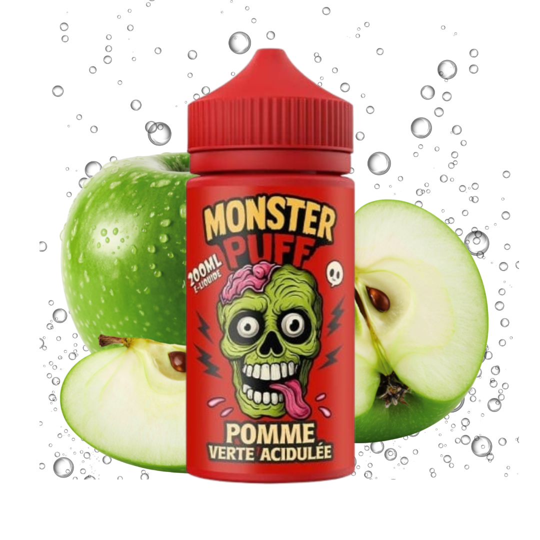 Pomme verte acidulée Monster 200ml