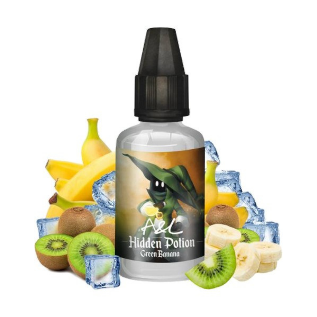 Green Banana Hidden Potion arôme concentré 30ml