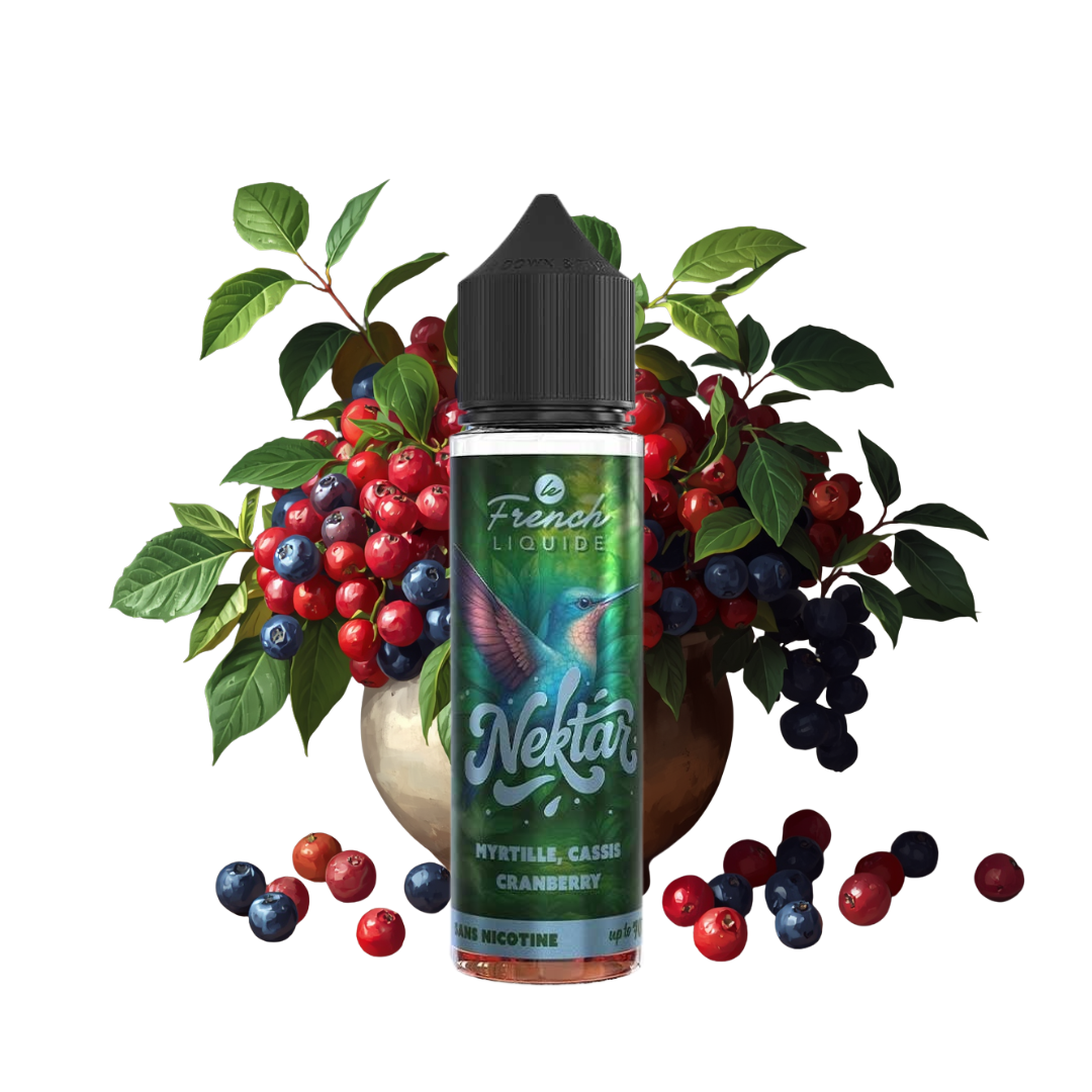 Myrtille Cassis Cranberry Nektar 50ml